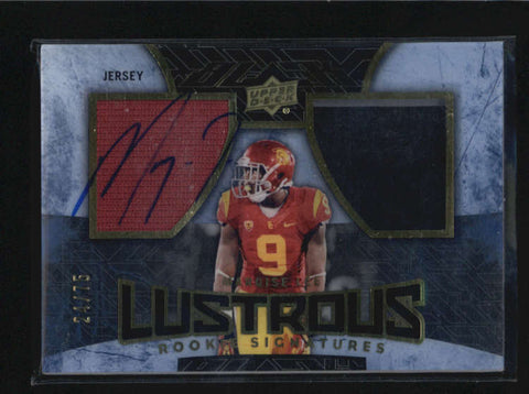 MARQISE LEE 2014 UD BLACK LUSTROUS ROOKIE JERSEY AUTOGRAPH AUTO #24/75 AB5526