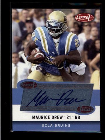 MAURICE DREW 2006 ASPIRE ROOKIE AUTOGRAPH AUTO RC AB8307