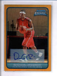 DANIEL GIBSON 2006/07 BOWMAN CHROME ROOKIE GOLD REFRACTOR AUTO #39/50 AC1941