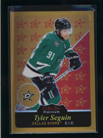 TYLER SEGUIN 2015/16 15/16 O-PEE-CHEE PLATINUM #40 GOLD RAINBOW #039/149 AB9170