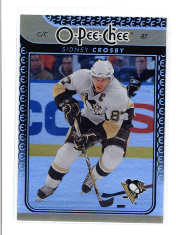 SIDNEY CROSBY 2009/10 09/10 O-PEE-CHEE OPC #87 RAINBOW PARALLEL AC761