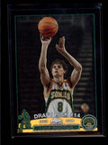 LUKE RIDNOUR 2003/04 TOPPS CHROME BLACK REFRACTOR ROOKIE RC #016/500 AB7261