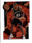 TIM DUNCAN 1998/99 UPPER DECK #PS24 SUPER POWERS QUANTUM DIE-CUT #/1000  AC028