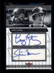 JUSTIN MORNEAU/ KOTCHMAN 2005 FLEER CLASSIC CLIPPINGS DUAL AUTO #08/22 AB7027