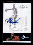 MARK AGUIRRE 12/13 PANINI SIGNATURES #190 AUTOGRAPH AUTO AB7861