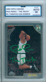 Paul Pierce 1998 Topps Chrome "The Truth" Inscription RC Rookie Fanatics Auto 10