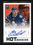 LEO KOMAROV 2013/14 13/14 SCORE HOT ROOKIES AUTOGRAPH AUTO RC #638 AB6926