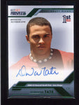 DONAVAN TATE 2009 TRISTAR PROSPECTS GREEN ROOKIE AUTOGRAPH AUTO #04/25 AC1391