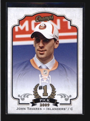 JOHN TAVARES 2015/16 UD CHAMPS #1-JT RARE #1 PICK SHORTPRINT SSP SP AB9650