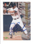 PAUL KONERKO 1995 CLASSIC 5 SPORT ON CARD ROOKIE AUTOGRAPH AUTO RC AB9769