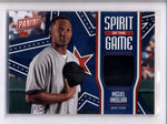 MIGUEL ANDUJAR 2018 PANINI FATHER'S DAY SPIRIT OF THE DAY USED HAT RELIC AC2246