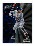 CARLOS CORREA 2017 PANINI THE NATIONAL RAINBOW SPOKES PARALLEL #23/49 AC876