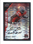 DEVANTE DAVIS 2015 INSCRIPTIONS ON CARD BLACK ROOKIE AUTOGRAPH AUTO #/25 AC302