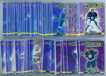 Purple Dazzlers 2021-22 Upper Deck Series 1 & 2 Complete Set #1-100 / Caufield