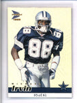 MICHAEL IRVIN 1999 PRISM #40 RARE PREMIER DATE PARALLEL #05/61 AC2055