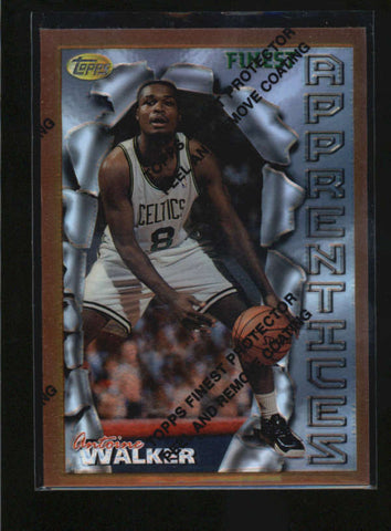 ANTOINE WALKER 1996/97 96/97 TOPPS FINEST #84 REFRACTOR ROOKIE RC AB5085