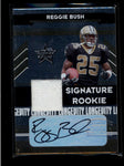 REGGIE BUSH 2006 ROOKIES and STARS LONGEVITY JERSEY AUTOGRAPH AUTO #02/25 AB8241