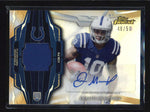 DONTE MONCRIEF 2014 FINEST GOLD REFRACTOR ROOKIE RC PATCH AUTO #49/50 AB5523