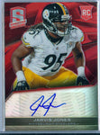 JARVIS JONES 2013 PANINI SPECTRA RC ROOKIE RED AUTO AUTOGRAPH SP/25