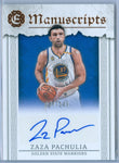 ZAZA PACHAULIA 2016-17 EXCALIBUR MANUSCRIPTS AUTO AUTOGRAPH SP/149