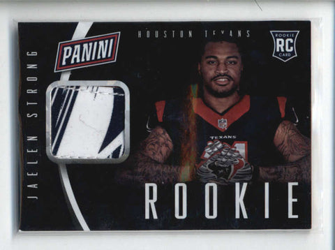 JAELEN STRONG 2015 PANINI THE NATIONAL CRACKED ICE ROOKIE RC GLOVE SP /25 AB5560