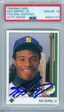 Ken Griffey Jr 1989 Upper Deck #1 Autograph RC Rookie PSA DNA GEM MT 10 AUTO