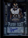 LAMARCUS JOYNER 2014 CONTENDERS #153 PLAYOFF TICKET ROOKIE AUTO #072/199 AB8272