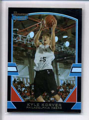 KYLE KORVER 2003/04 BOWMAN SIGNATURE EDITION #59 FOIL ROOKIE #053/125 AC1574