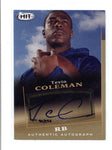 TEVIN COLEMAN 2015 SAGE HIT #A6 GOLD ROOKIE AUTOGRAPH AUTO RC #90/250 AC643