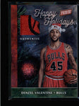 DENZEL VALENTINE 2016 BLACK FRIDAY GALACTIC WINDOW SANTA HAT RC #06/10 AB8734