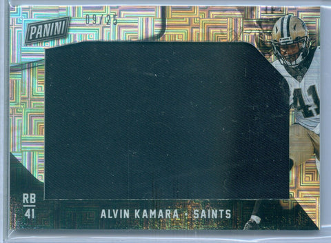 ALVIN KAMARA 2018 PANINI BLACK FRIDAY ESCHER SQUARES JUMBO JERSEY SP/25