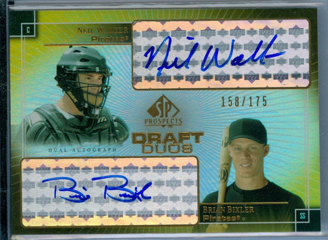 NEIL WALKER / BRIAN BIXLER 2004 04 SP PROSPECTS DUAL AUTO AUTOGRAPH SP/175