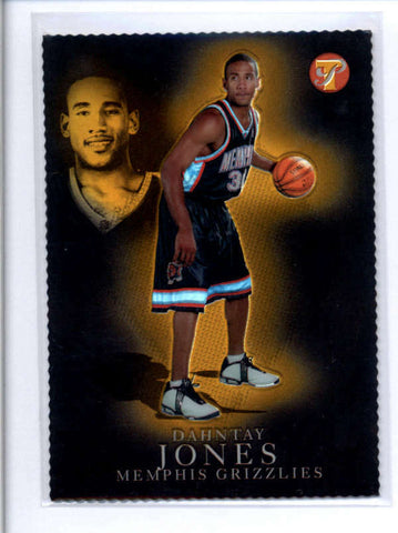 DAHNTAY JONES 2003/04 03/04 TOPPS PRISTINE GOLD REFRACTOR ROOKIE #22/99 AB8432