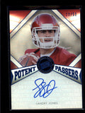 LANDRY JONES 2013 PRESS PASS POTENT PASERS ON CARD ROOKIE AUTO #13/50 AB7148