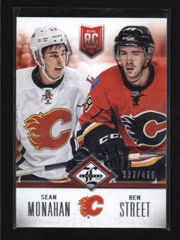 SEAN MONAHAN/ BEN STREET 2012/13 12/13 PANINI LIMITED DUAL ROOKIE #/499 AB6051