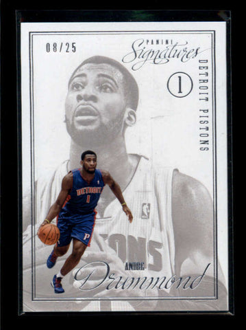 ANDRE DRUMMAND 2012/13 12/13 PANINI SIGNATURES CHASE ROOKIES RC #08/25 AB7283