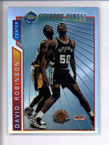 DAVID ROBINSON 1996/97 TOPPS MYSTERY FINEST #M9 REFRACTOR  AC1491