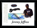 JEREMY JEFFRESS 2007 BOWMAN'S BEST ROOKIE AUTOGRAPH AUTO AC2223