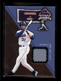 MIKE PIAZZA 2002 FLAIR JERSEY HEIGHTS GAME USED WORN RELIC AB7032