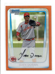 JUAN DURAN 2011 BOWMAN CHROME #BCP196 RARE ORANGE REFRACTOR ROOKIE #25/25 AC552