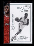 CHRIS PAUL 2012/13 12/13 PANINI SIGNATURES #52 BASE STARS CARD SP #14/25 AB7784