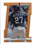 JOSE ALTUVE 2013 PRIZM #113 RARE ORANGE PRIZMS DIE-CUT REFRACTOR #55/60 AB9513