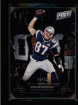 ROB GRONKOWSKI 2016 PANINI BLACK FRIDAY #19 THICK STOCK CARD #49/50 AB8703