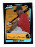 KENNY LEWIS 2003 BOWMAN CHROME #BDP86 GOLD REFRACTOR ROOKIE RC #15/50 AC1131