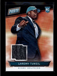 LAREMY TUNSIL 2016 PANINI THE NATIONAL #9 ROOKIE USED WORN HAT RC AB7419