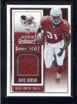 DAVID JOHNSON 2015 PANINI CONTENDERS ROOKIE TICKET USED WORN JERSEY RC AB9891