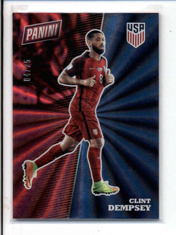 CLINT DEMPSEY 2017 PANINI THE NATIONAL SEASON HIGHLIGHT PARALLEL #04/25 AC101