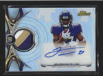 JAVORIOUS ALLEN 2015 TOPPS FINEST 3-COLOR ROOKIE PATCH AUTOGRAPH AUTO RC AC222