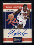 JORDAN CRAWFORD 2010/11 PANINI CLASSICS ROOKIE AUTOGRAPH AUTO #182/699 AC1968