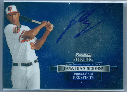 JONATHAN SCHOOP 2012 BOWMAN STERLING RC ROOKIE AUTO AUTOGRAPH SP